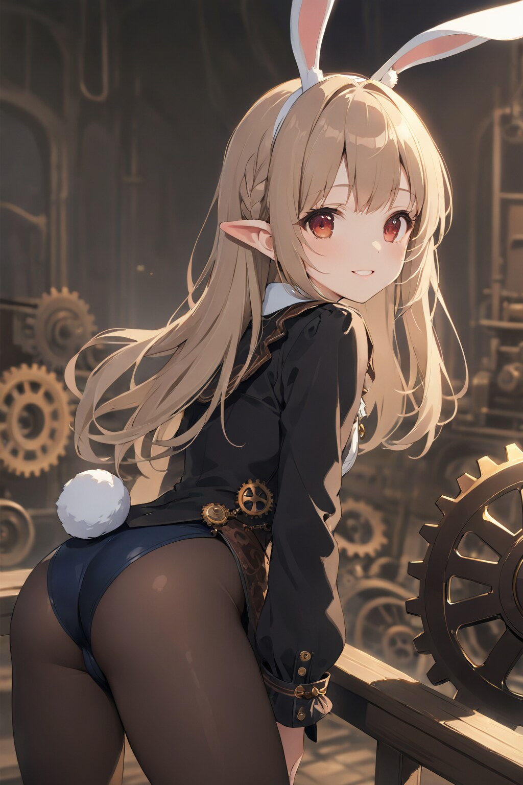 バニーしっぽ in Steampunk style