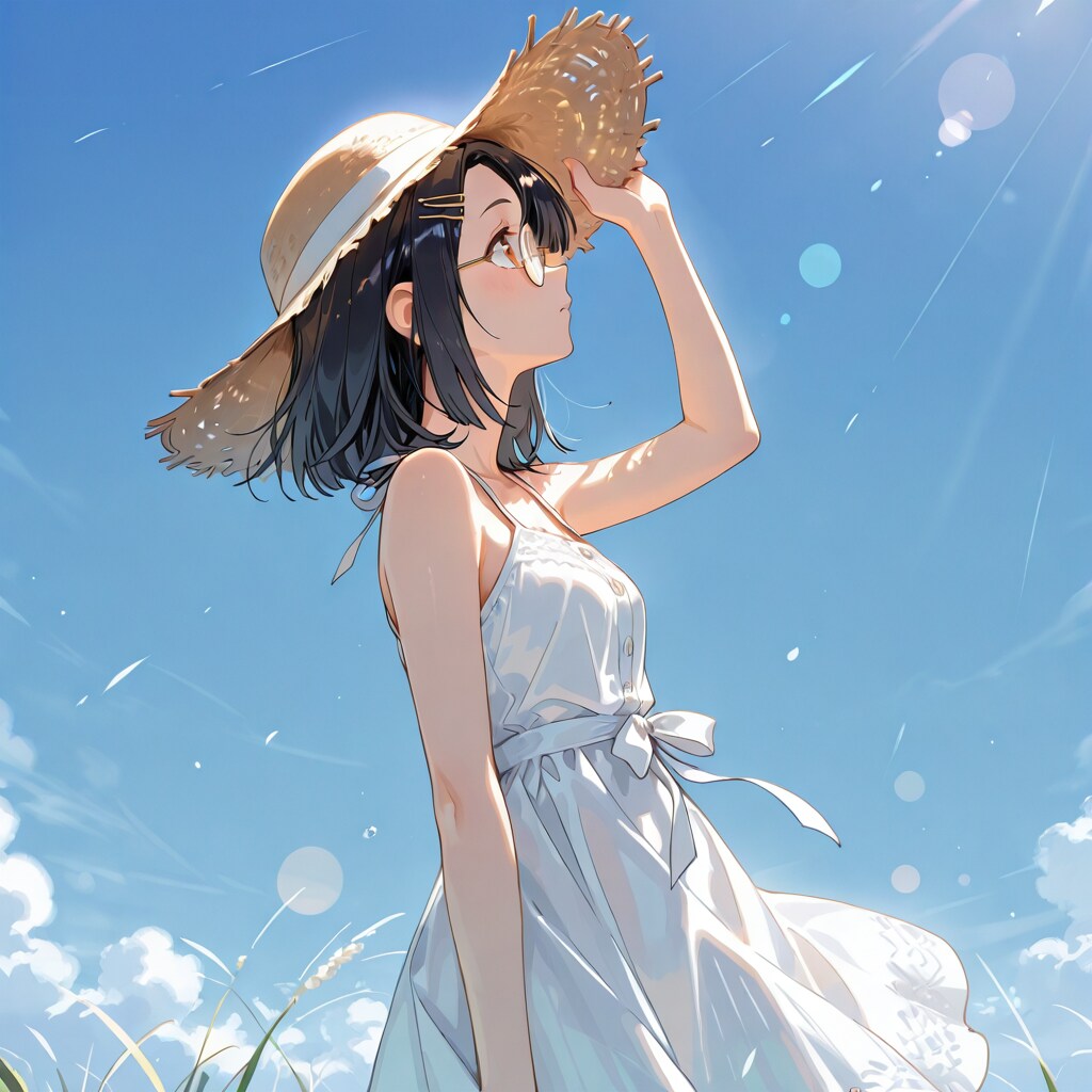 見上げる夏