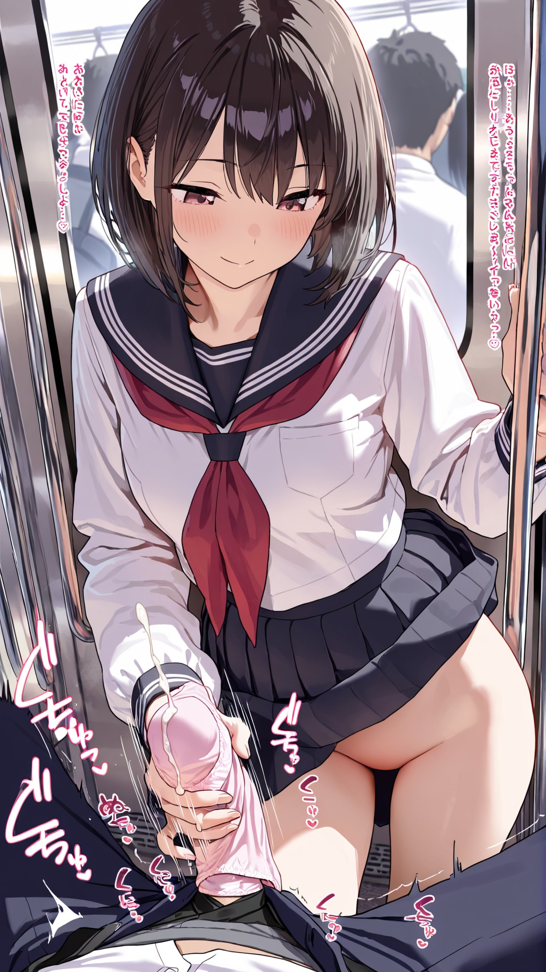 パンティーの中に出していいよ