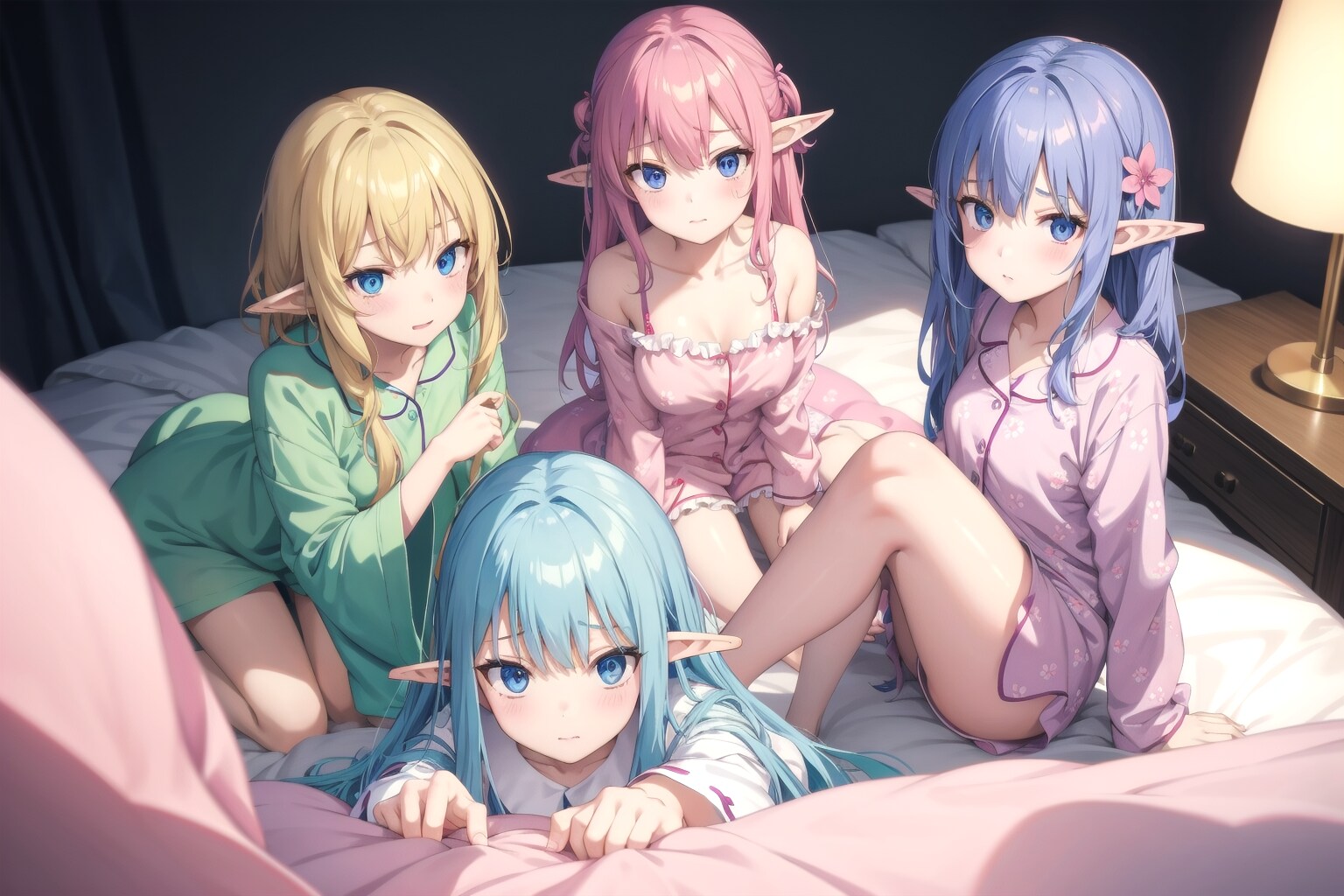 エルフさんパジャマパーティ