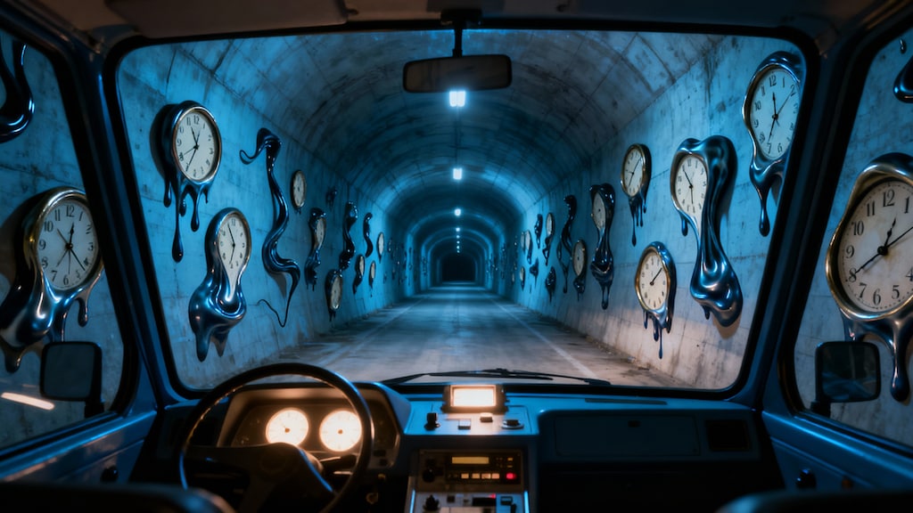 背景２８　タイムトンネル