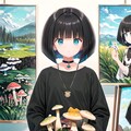 きのこと女の子2 2枚目