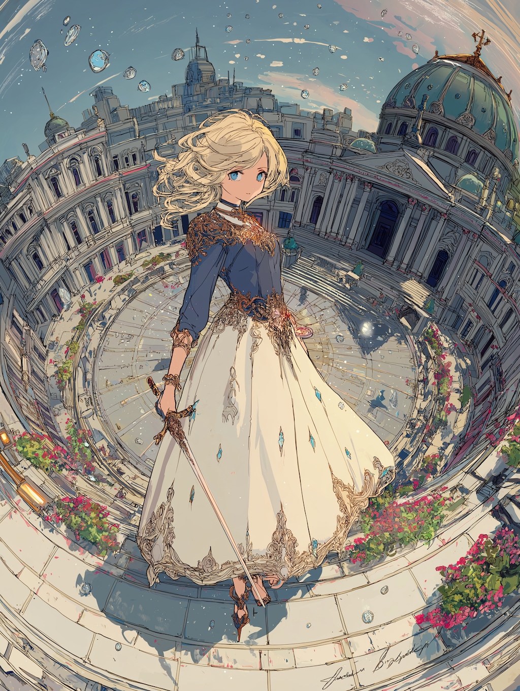 剣と、光の円舞