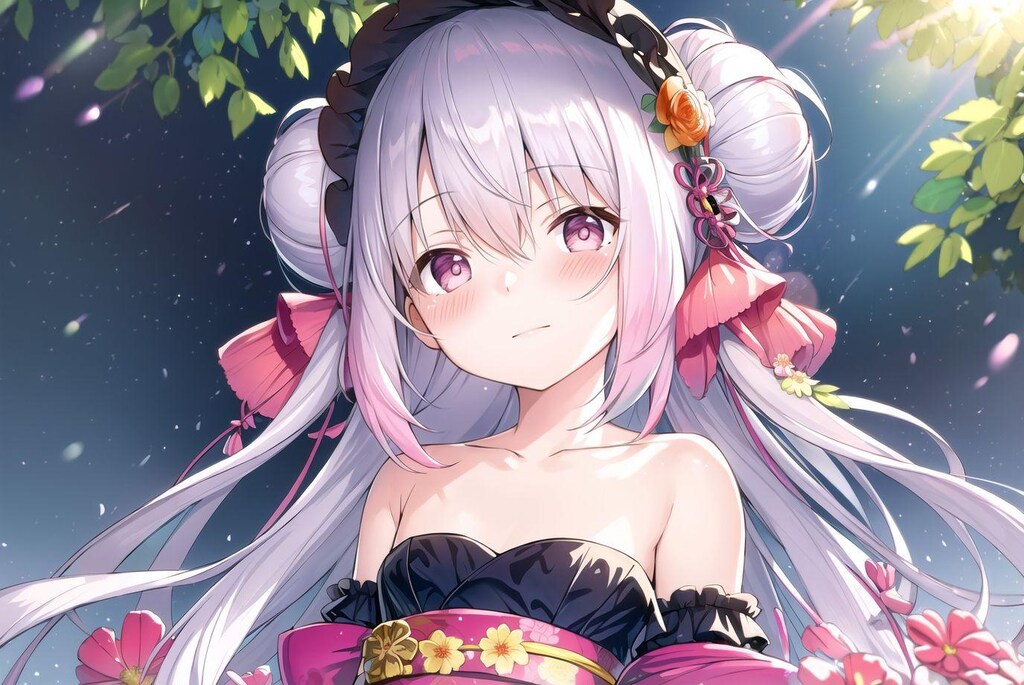 見えそうで見えない和服