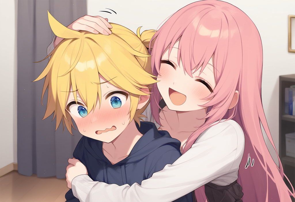 ボーカロイド　れんきゅんがよしよしされるだけ　（ルカ版）