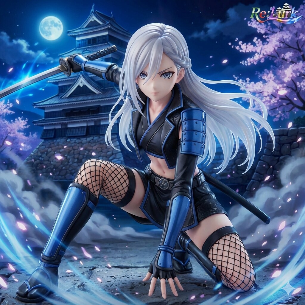 【Re:Lurk】kanon（カノン）- 蒼き守護者、堂々の立体化 -【AIフィギュア】