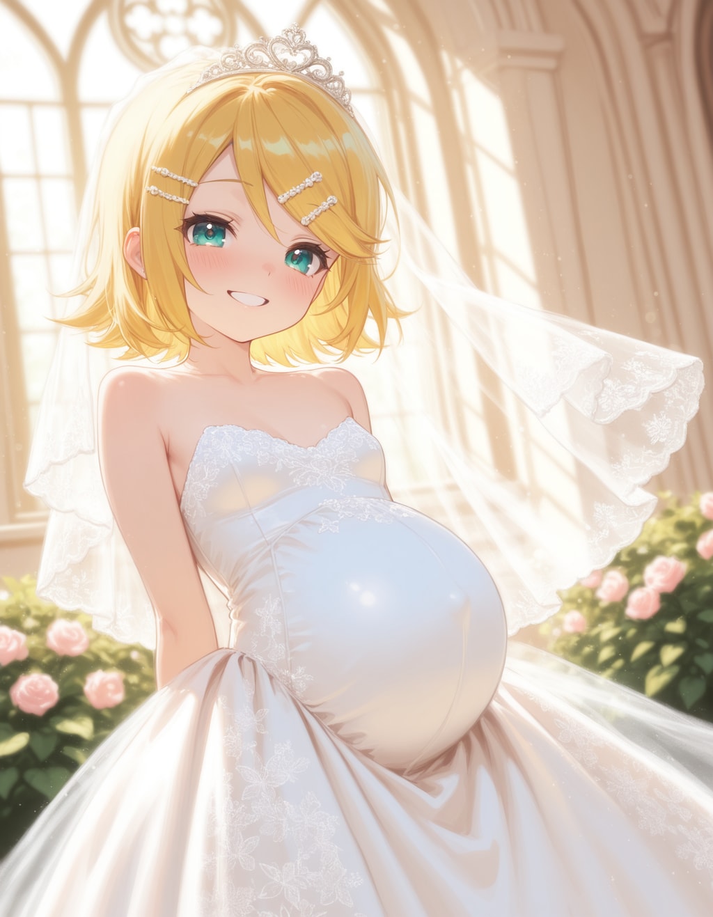 Day05:ちいさな孕嫁のリンちゃん(　˙ ؂ ˙　)