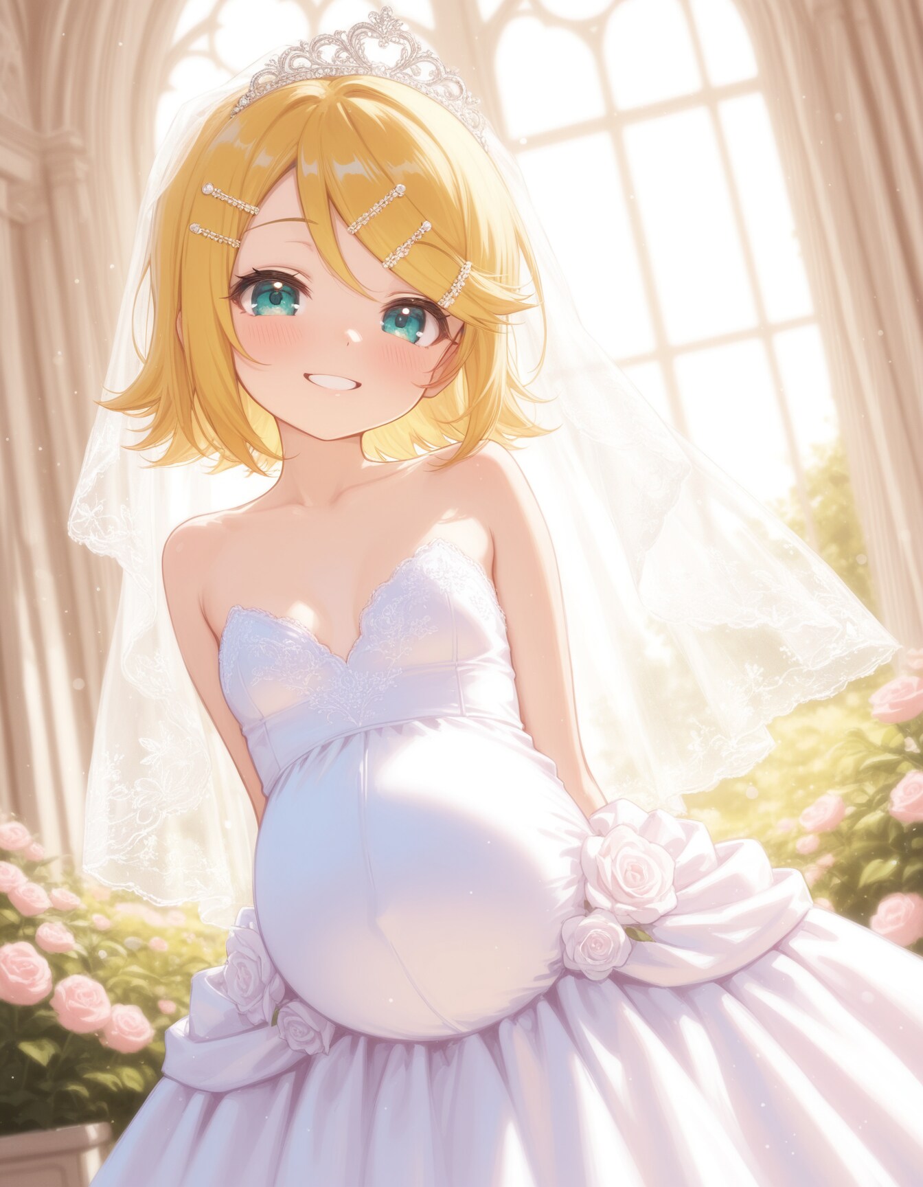 Day05:ちいさな孕嫁のリンちゃん(　˙ ؂ ˙　)