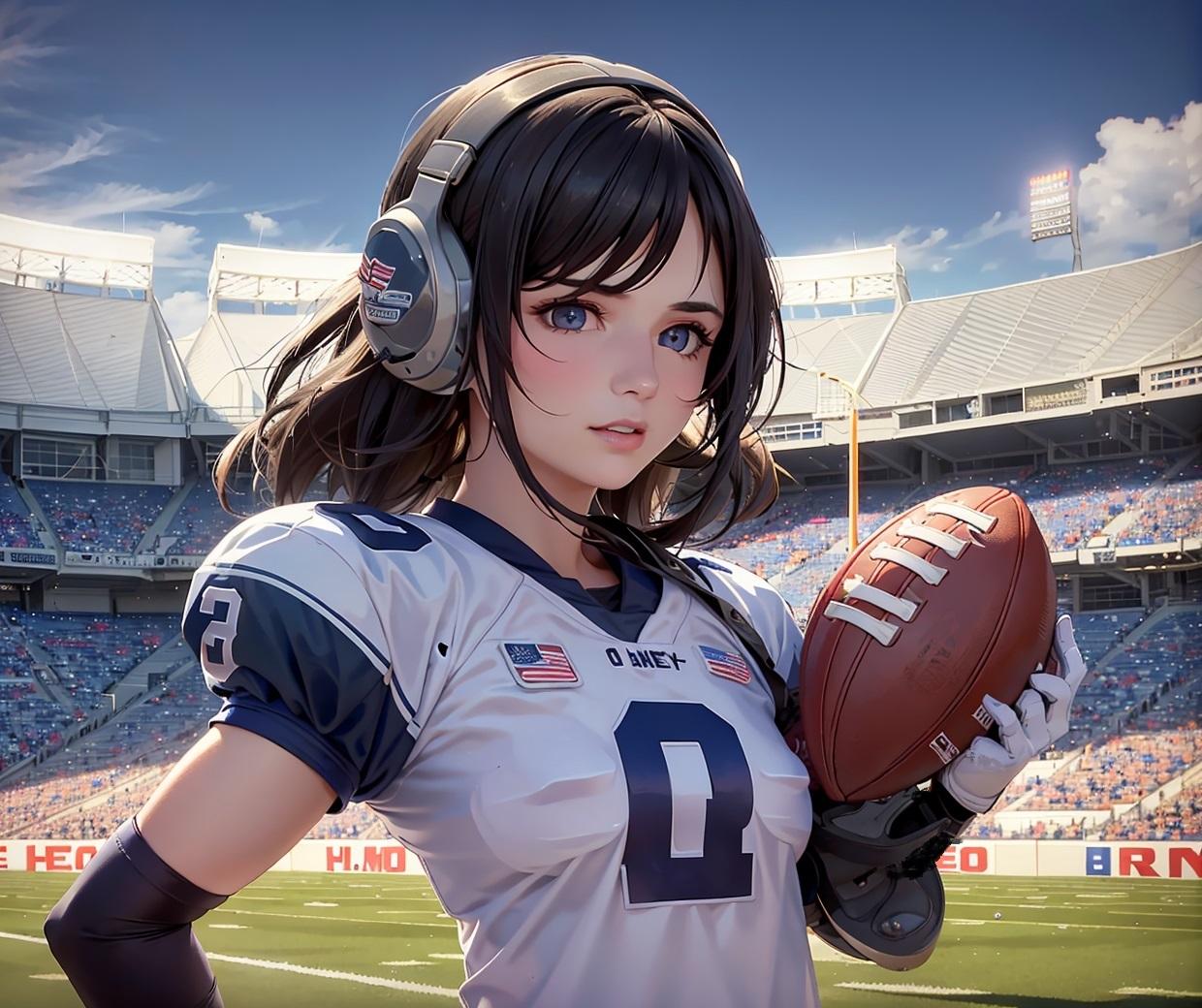 female American football players