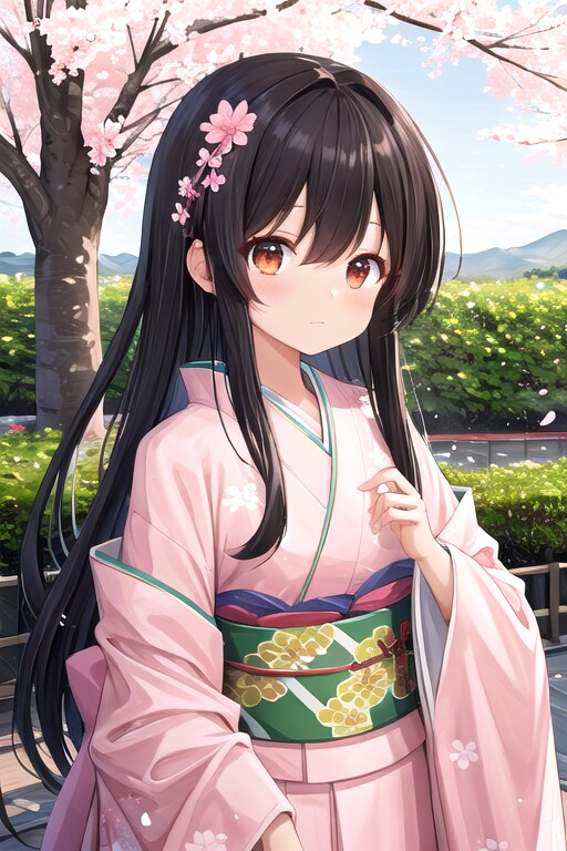 桜とさくらちゃん | の人気AIイラスト・グラビア