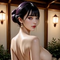 美咲さん💕温泉見返り美人ポートコレクション 9枚目