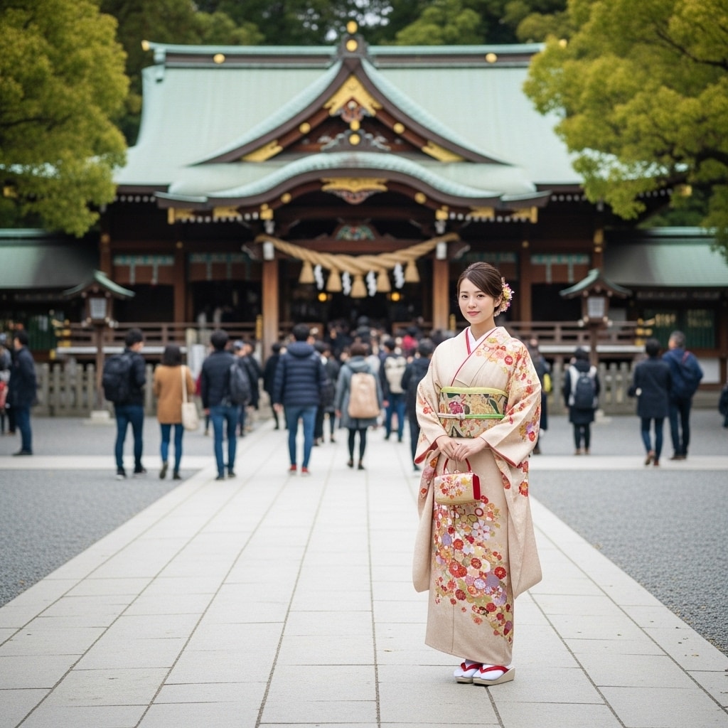 初詣 | の人気AIイラスト・グラビア