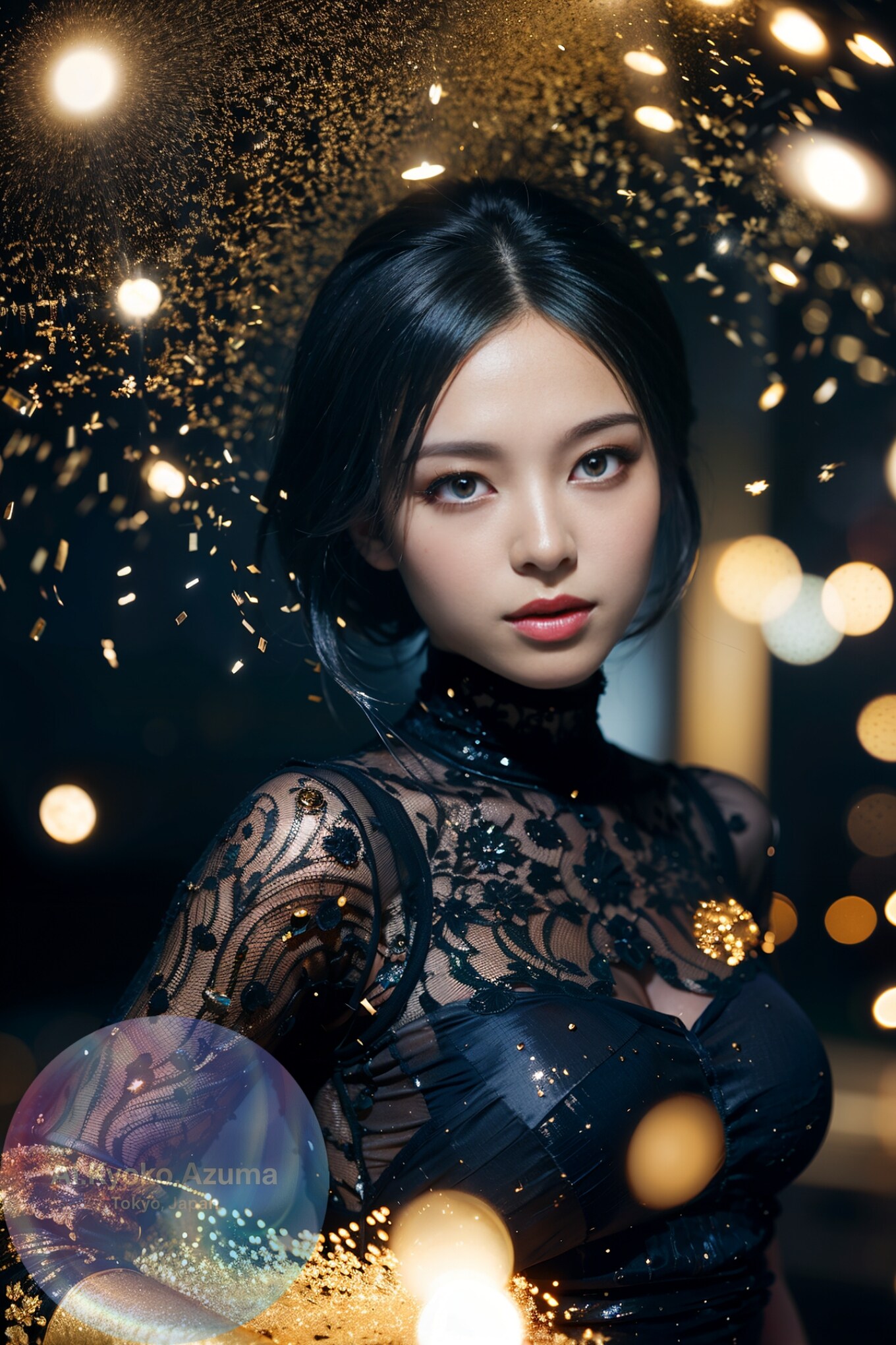Black＆Gold | の人気AIイラスト・グラビア