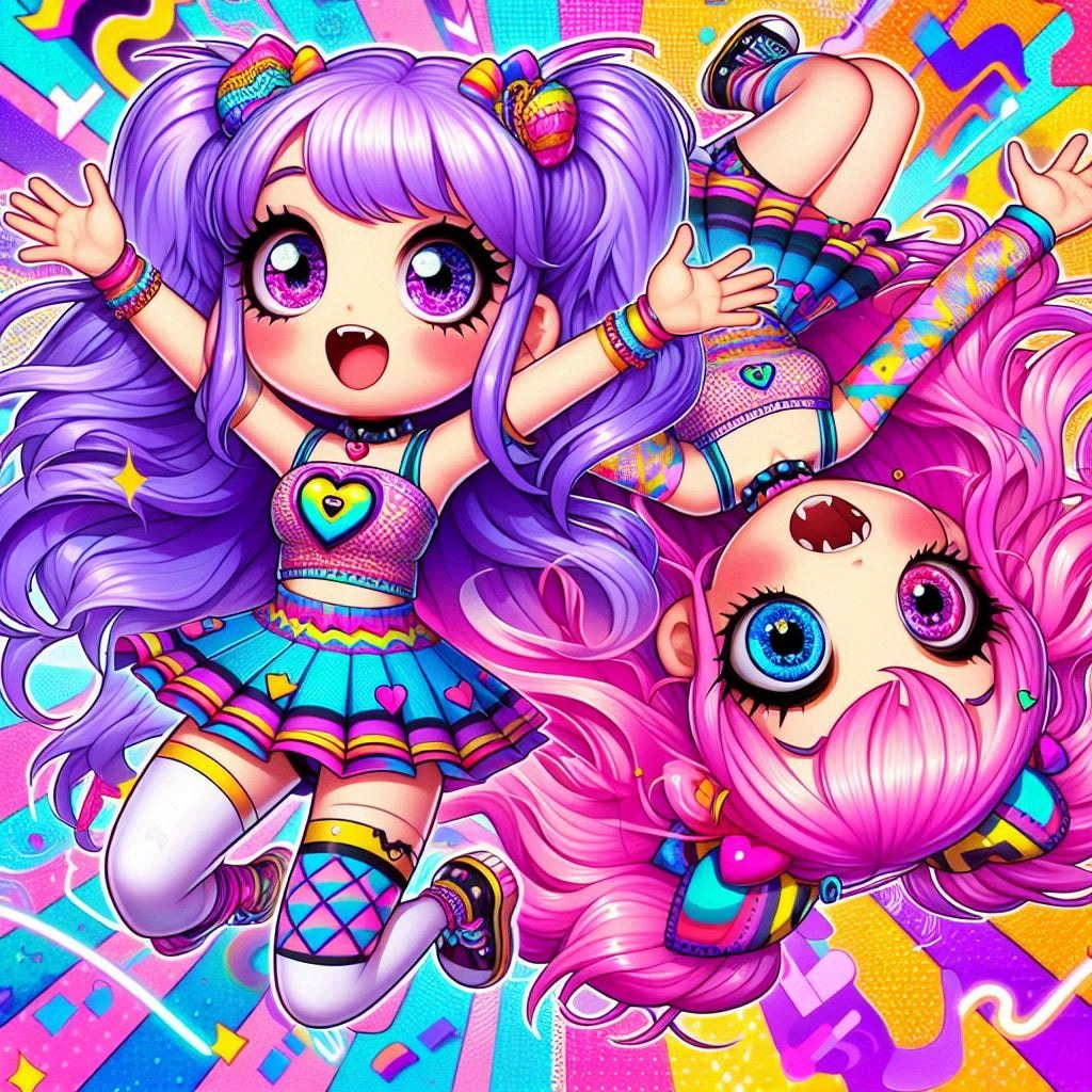 逆位置な双子のさいけ&でりこ