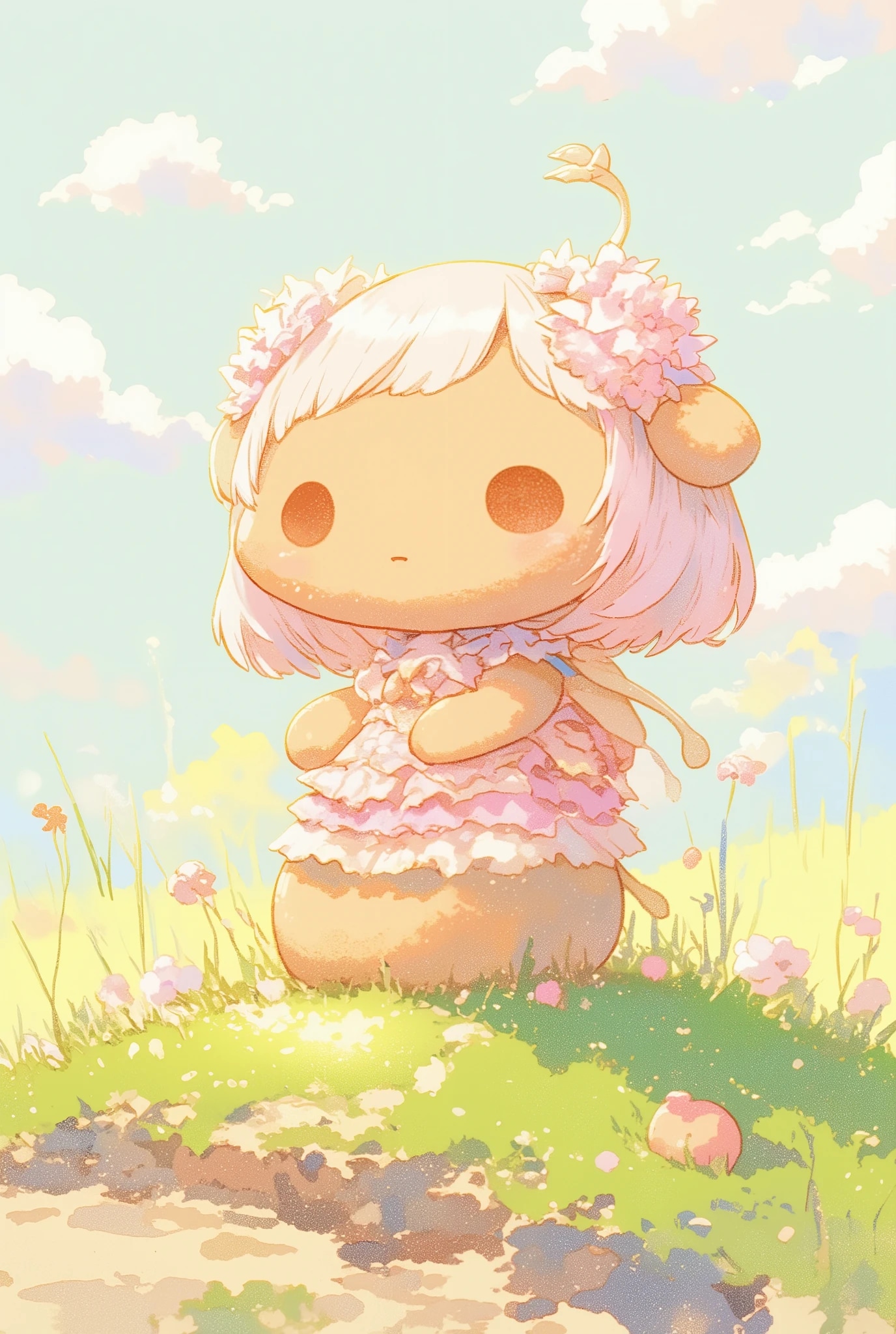 フリフリはにわちゃん | の人気AIイラスト・グラビア