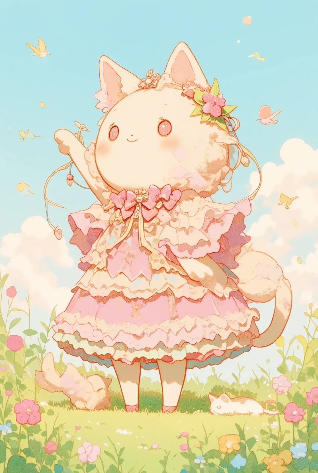 フリフリはにわちゃん