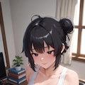 タンクトップの女の子 4枚目