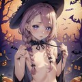 ハロウィンの悪戯少女 3枚目