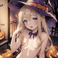 ハロウィンの悪戯少女 5枚目
