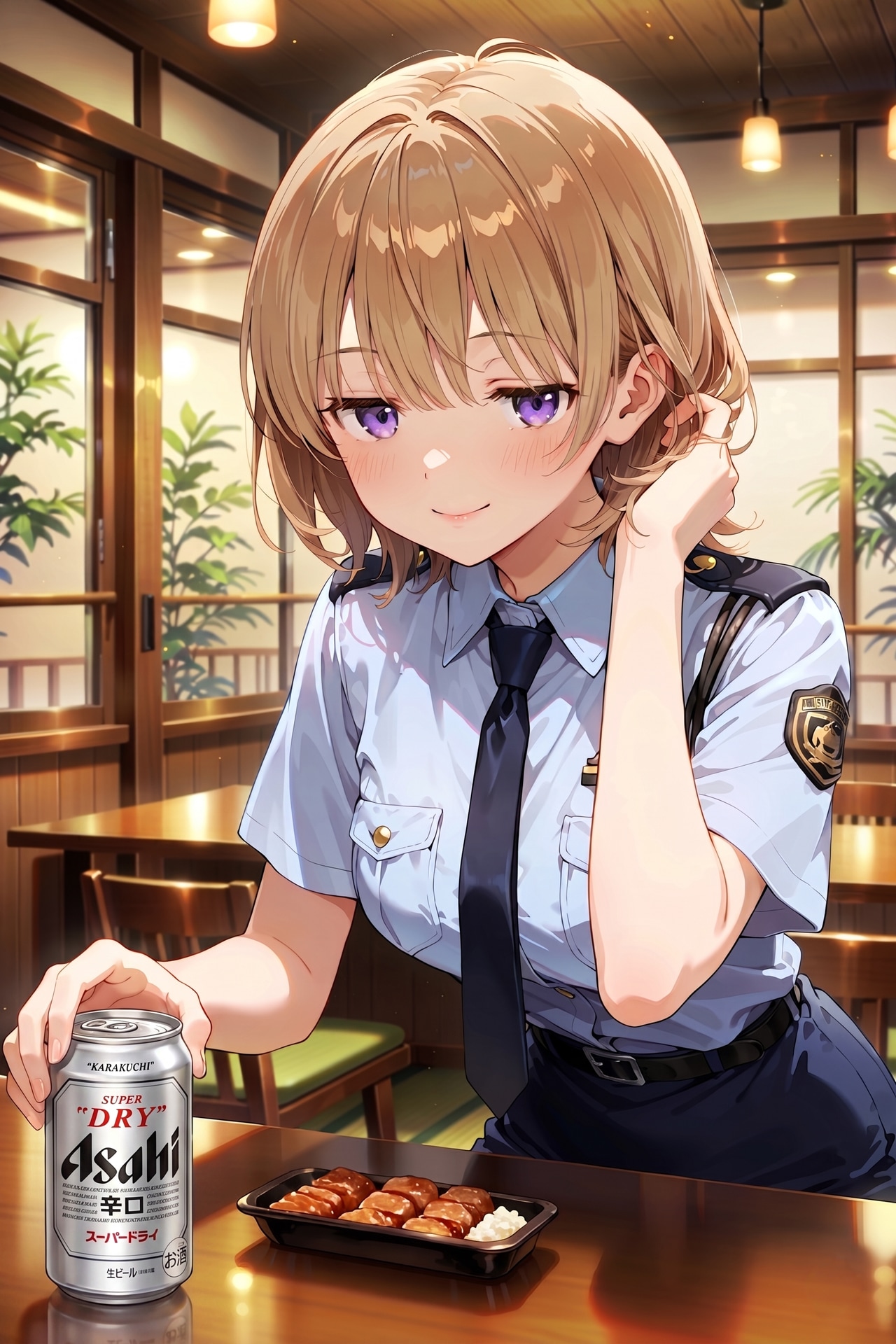 ジト目婦警さんとビール ～乾さつきのドライな日常～ Z603