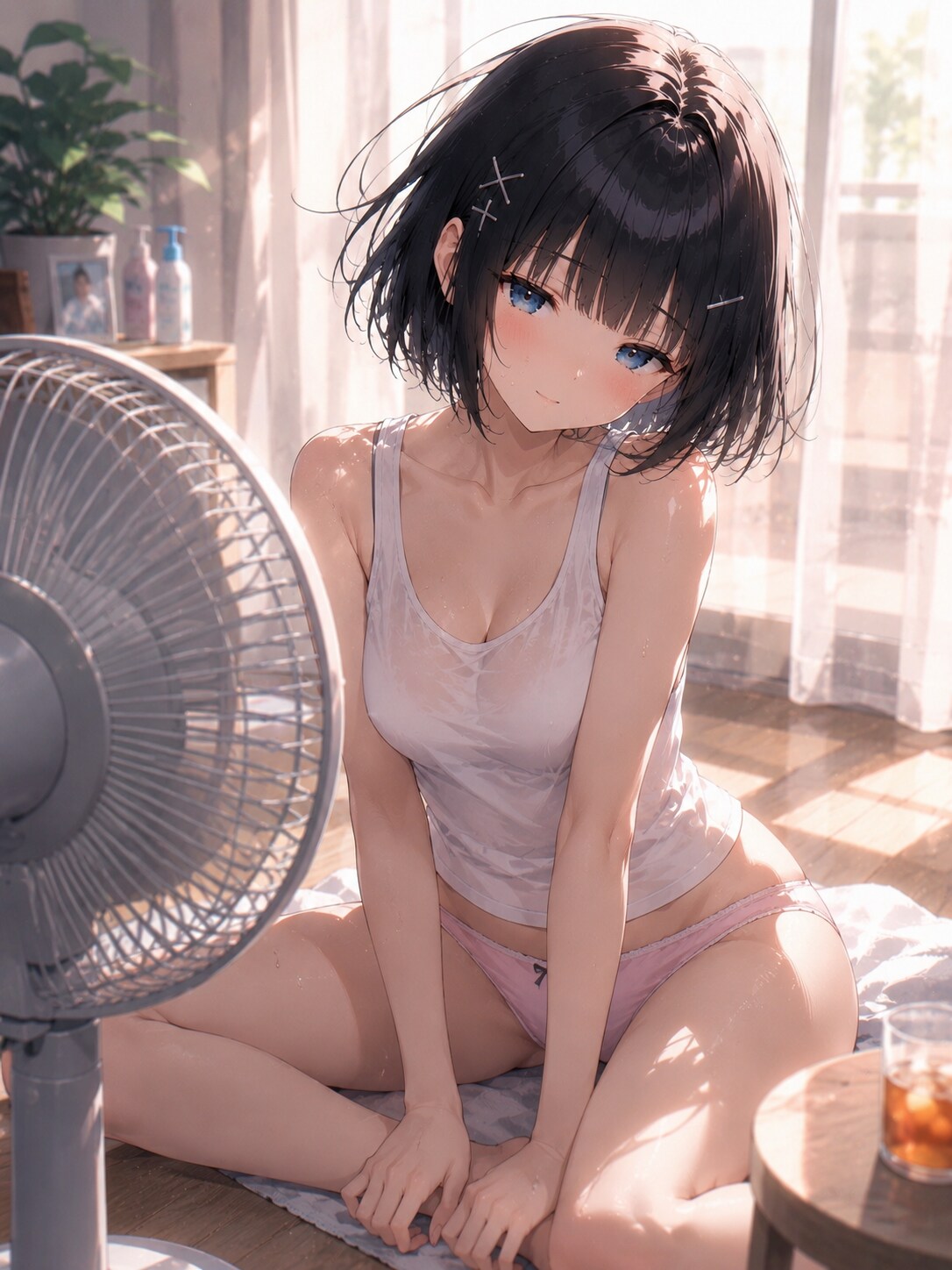 お風呂上がりの楓ちゃん