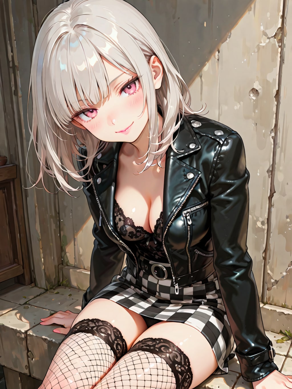 パンクっぽいアイシャちゃん