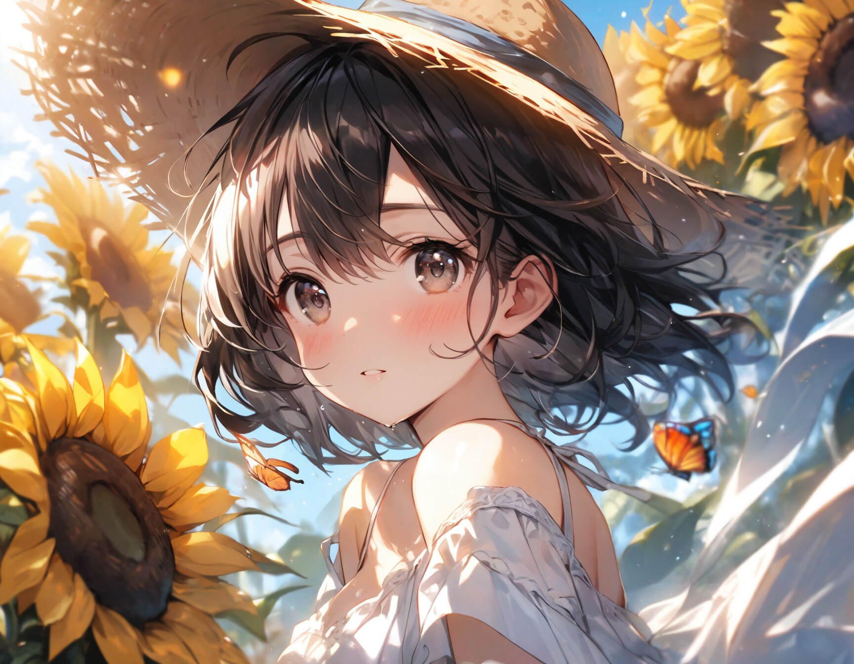 夏に会った名前も知らない少女