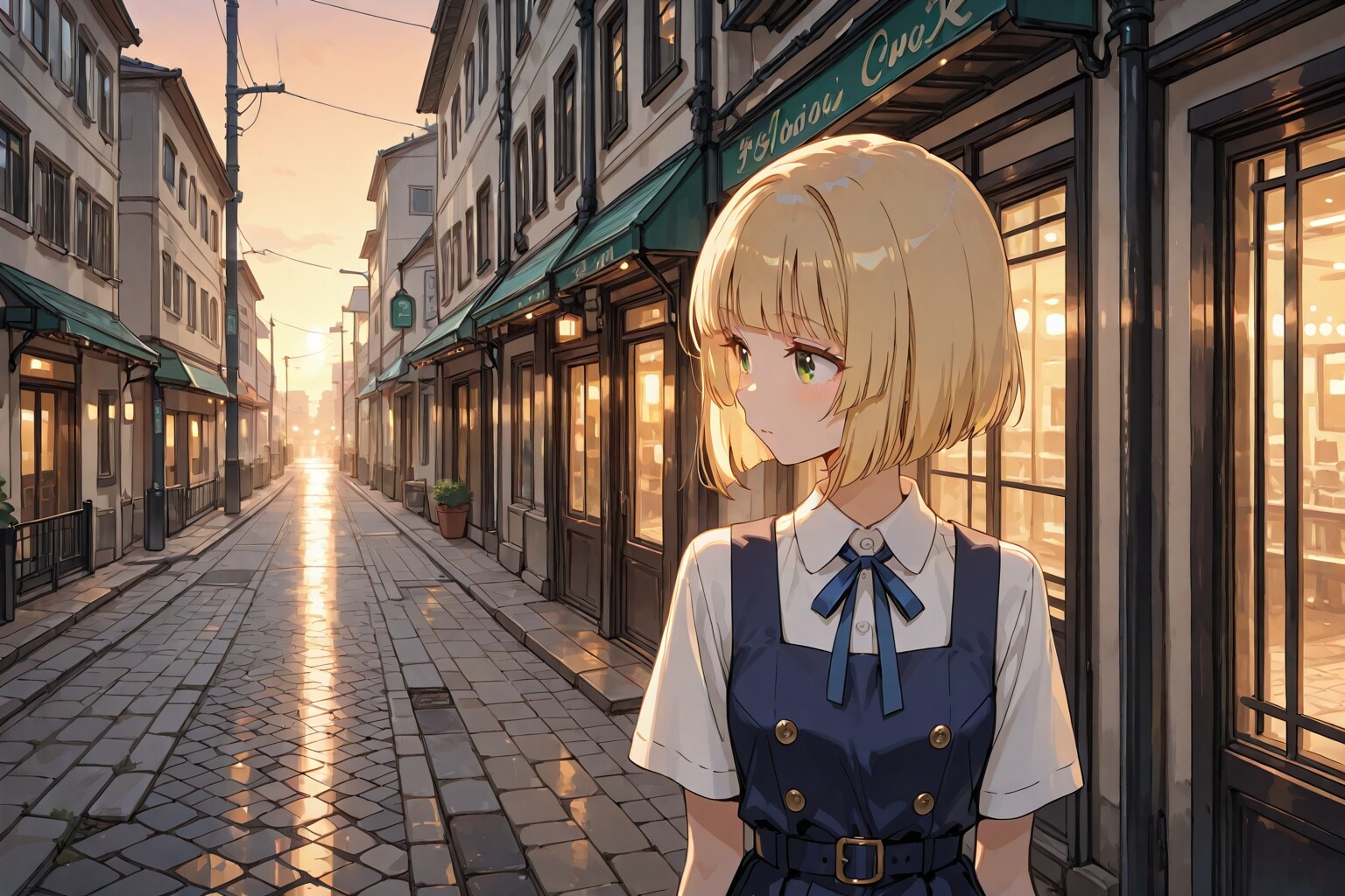 夕日 | の人気AIイラスト・グラビア