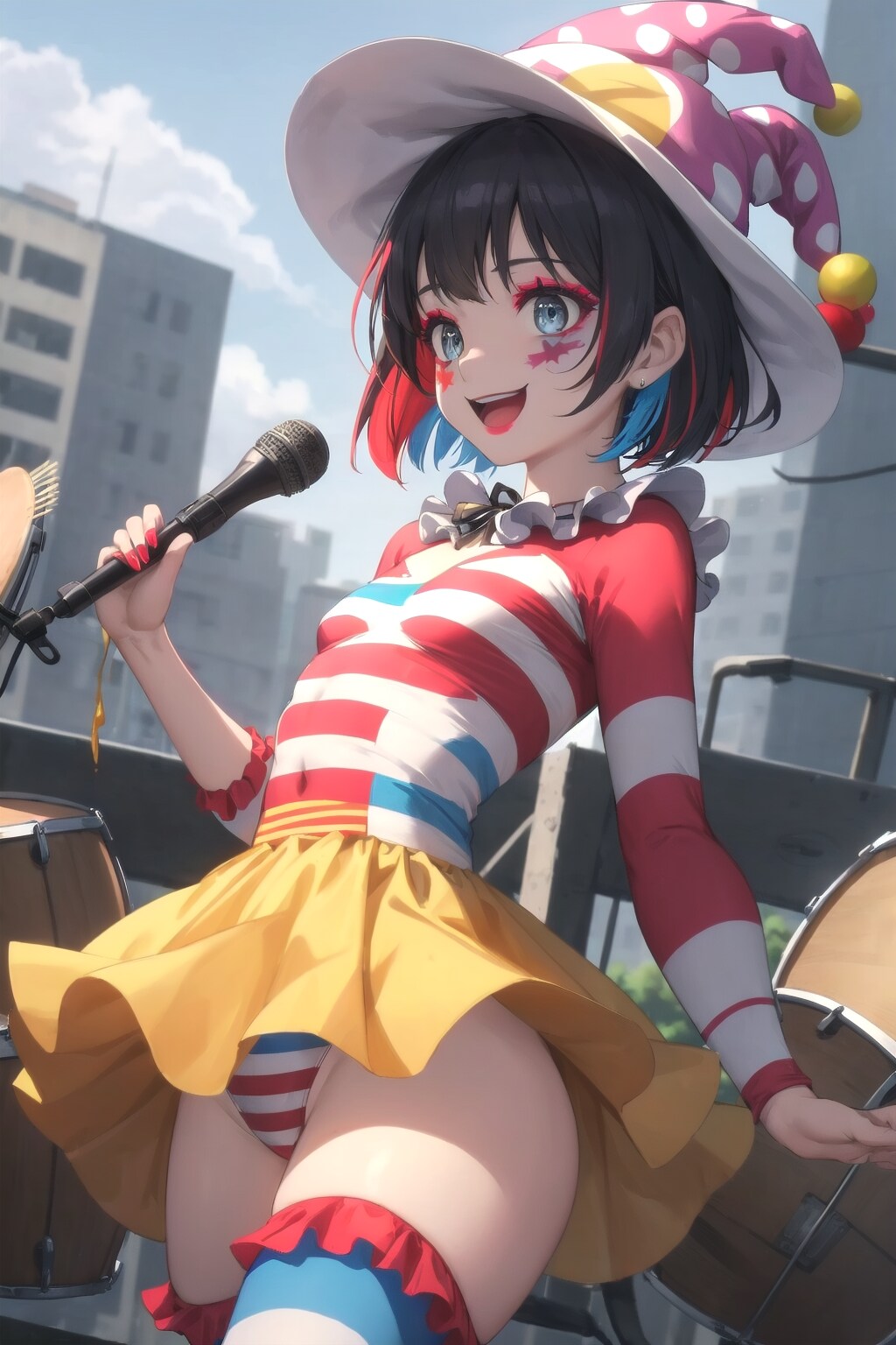 しましまピエロ