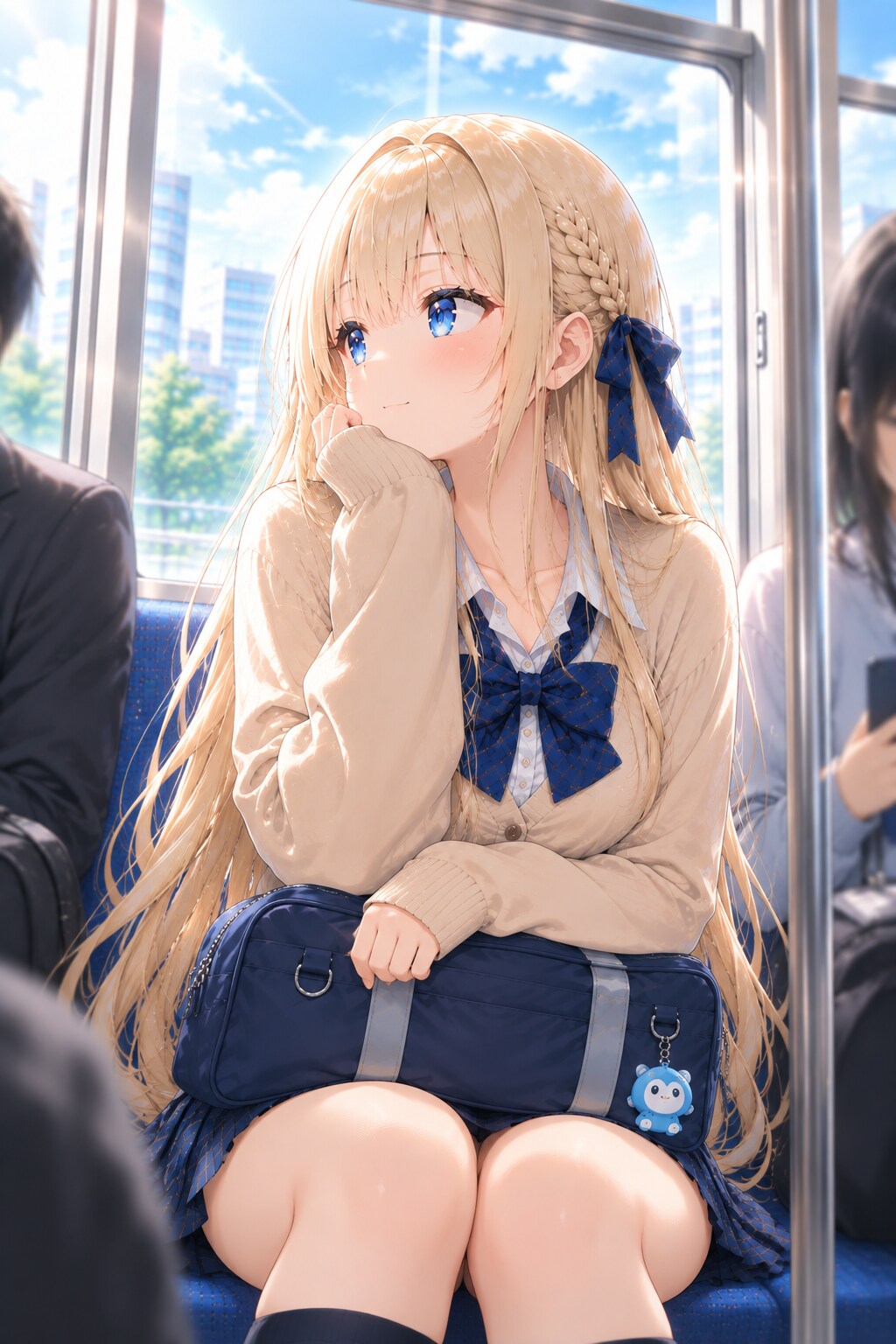 うちの子電車通学 | の人気AIイラスト・グラビア