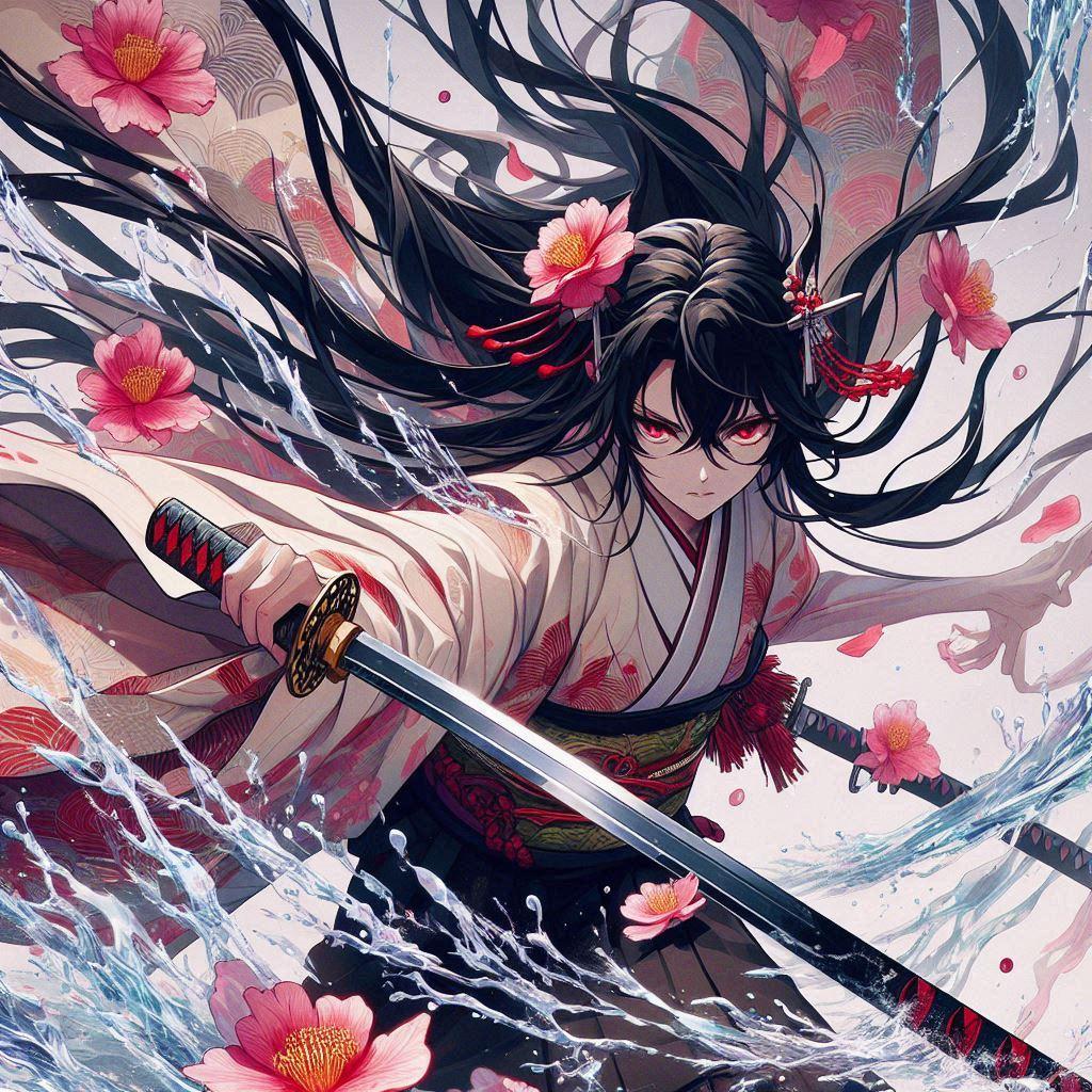 黒髪の女侍さん２３６ | の人気AIイラスト・グラビア