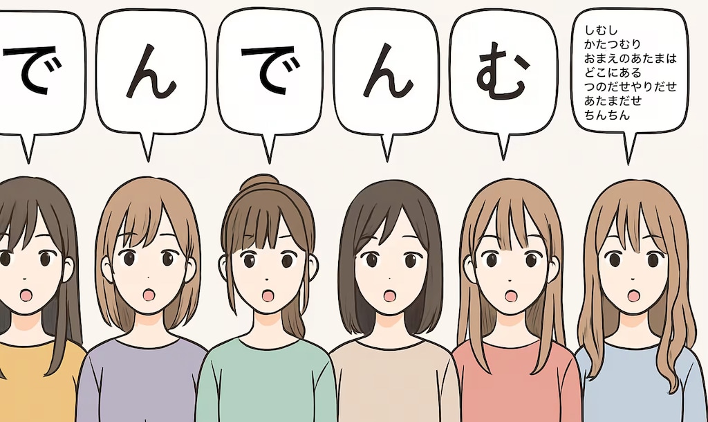 【セリフ入れました】童謡