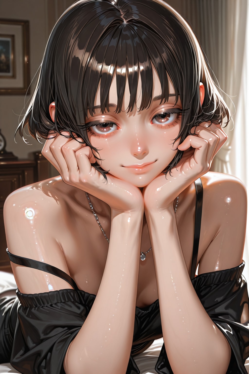 お願いする子