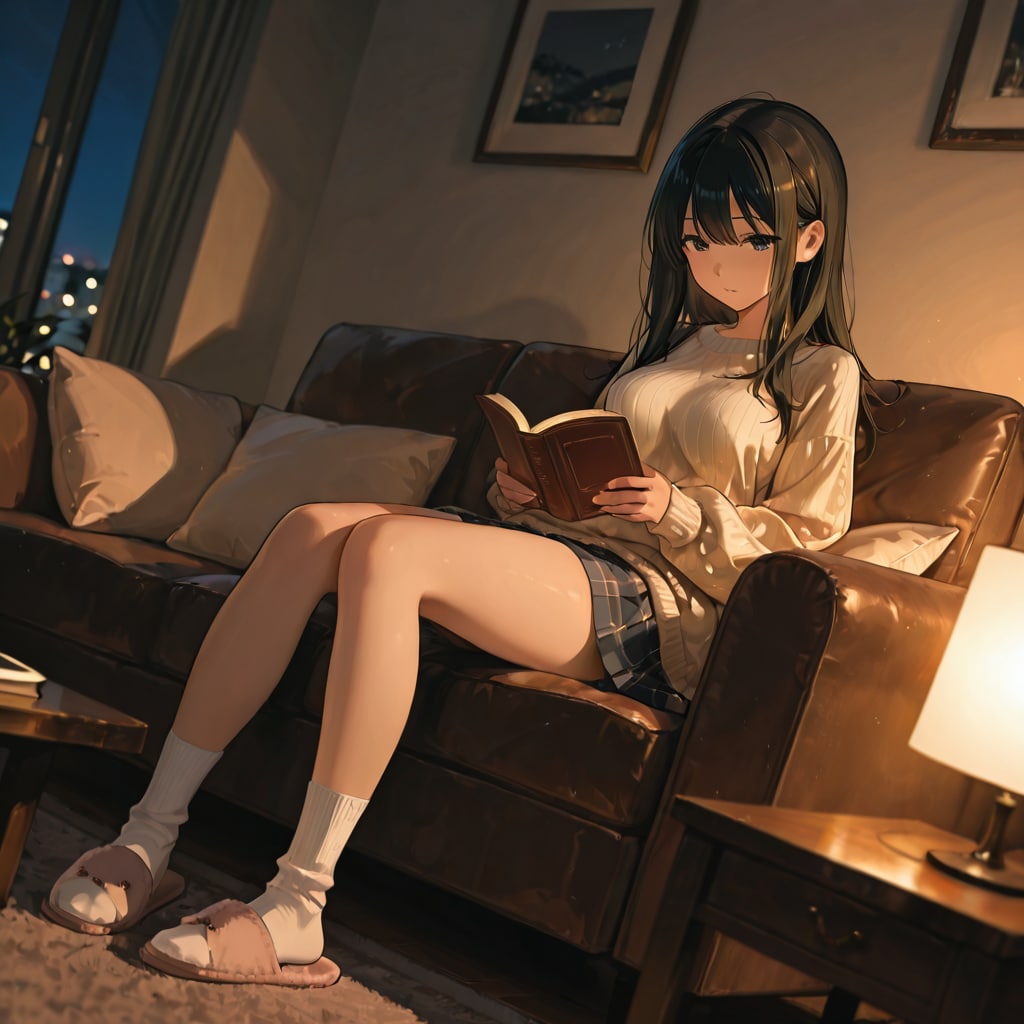 読書に夢中