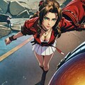 魅惑的なアニメ風イラストで再現！FF7のエアリスと彼女のセクシーなコスチューム 5枚目