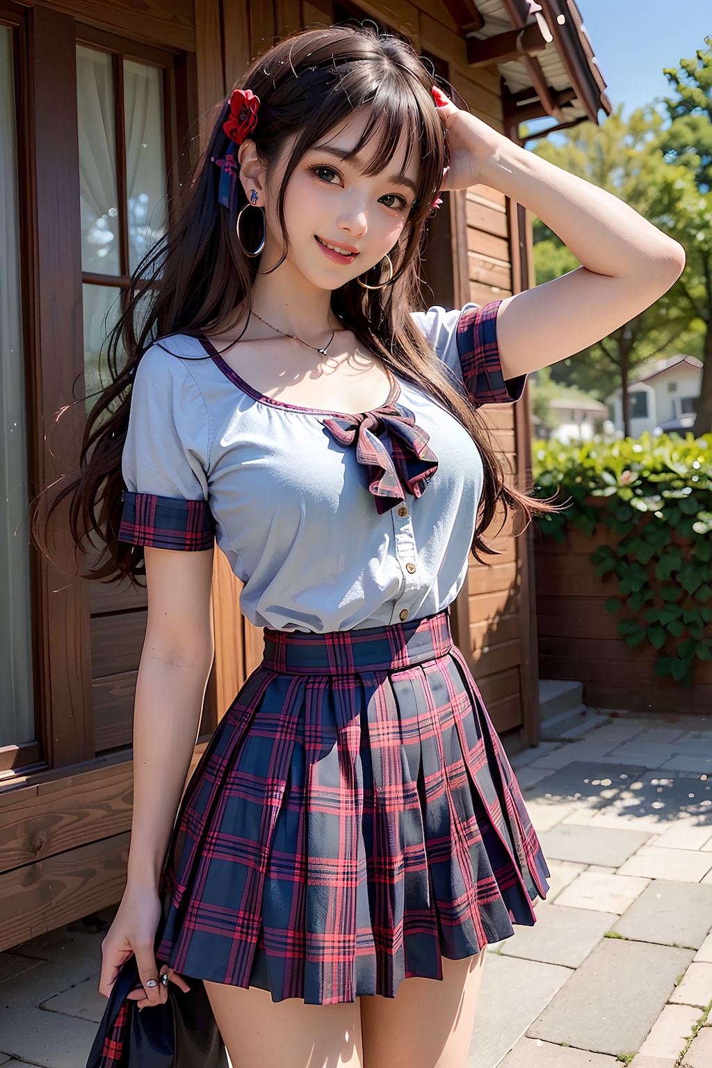 結衣×夏服