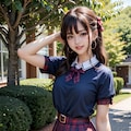 結衣×夏服 11枚目