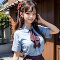 結衣×夏服 12枚目
