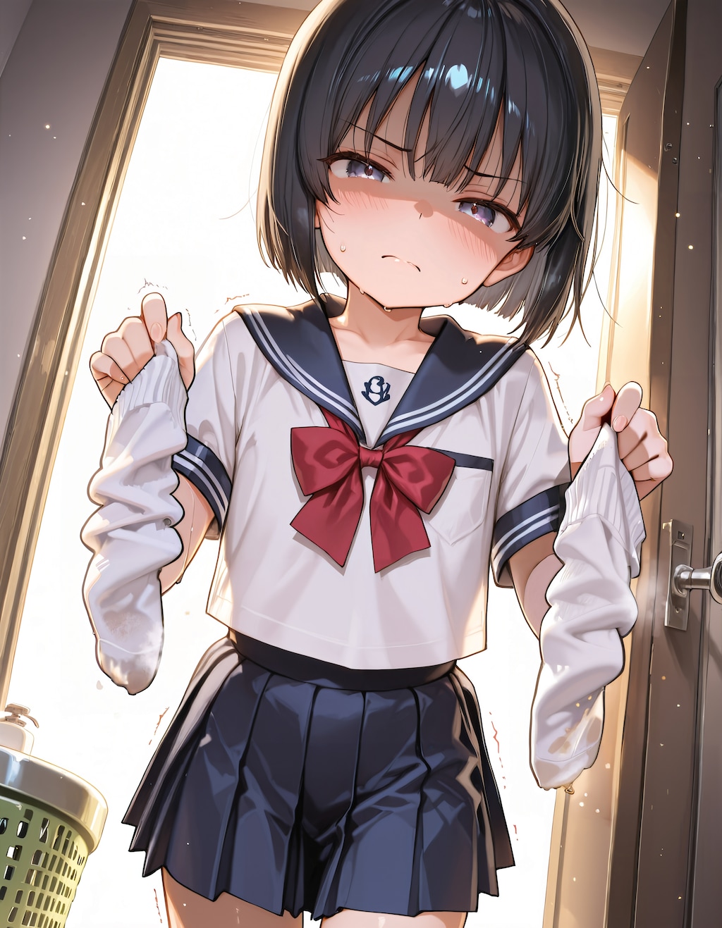 相も変わらず良いも悪いも想いもなく妹の靴下の匂いも臭いも甘いも可愛いもエロいも満載もだと、思いもよらぬimo-leonを妹は「お小遣いもありがたいもん」と言い漏らし、兄は大問題だとは思いもしなかった