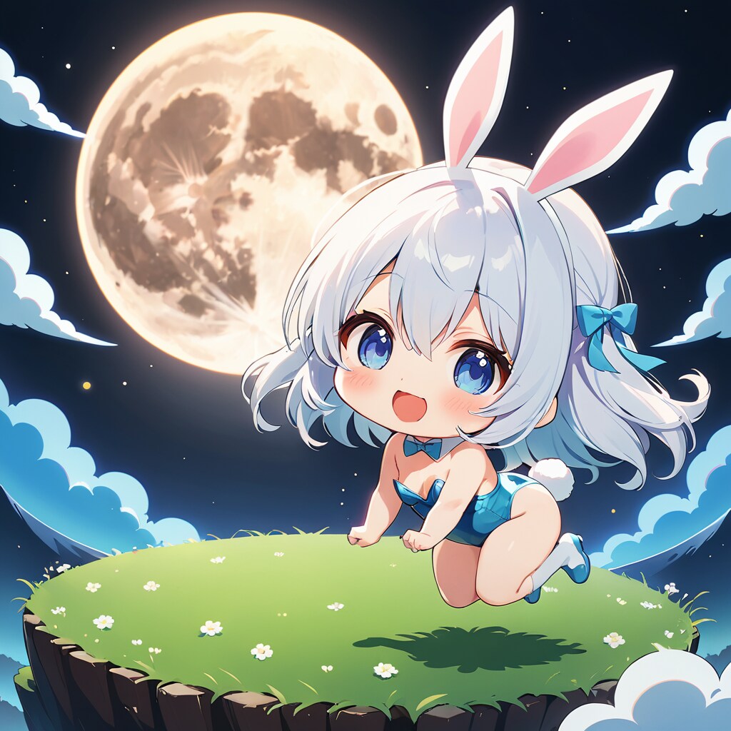 なに見て跳ねる？(EMERALD版) | の人気AIイラスト・グラビア