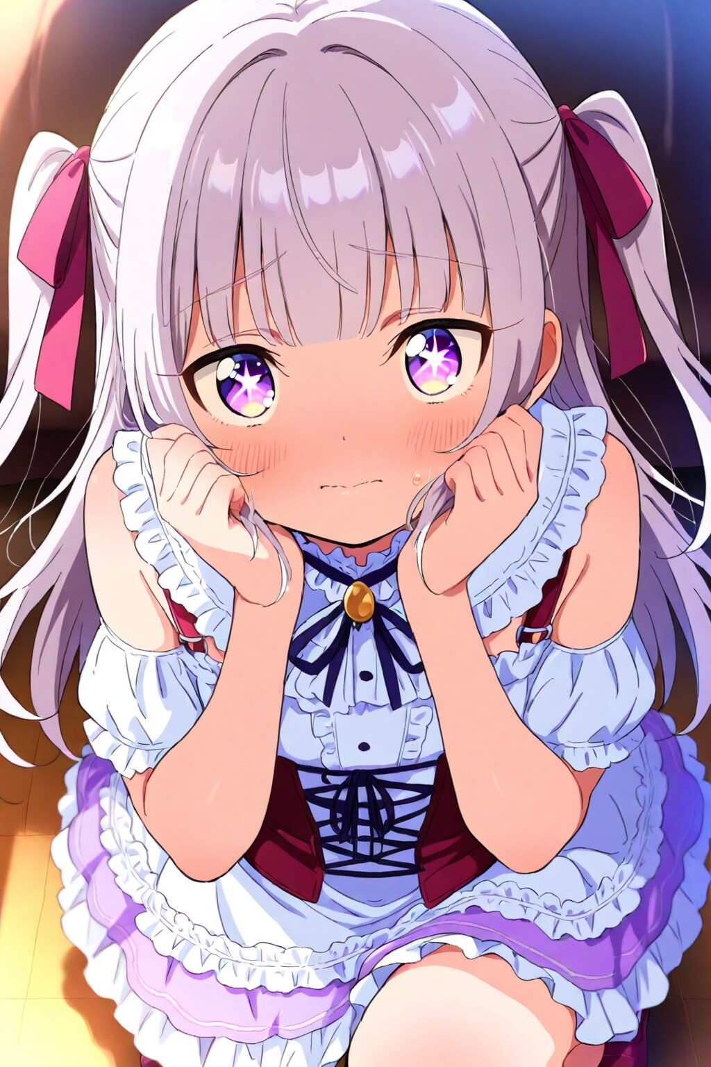 銀髪上目遣い(ねぇ？いいでしょ？ダメ？)_20250902