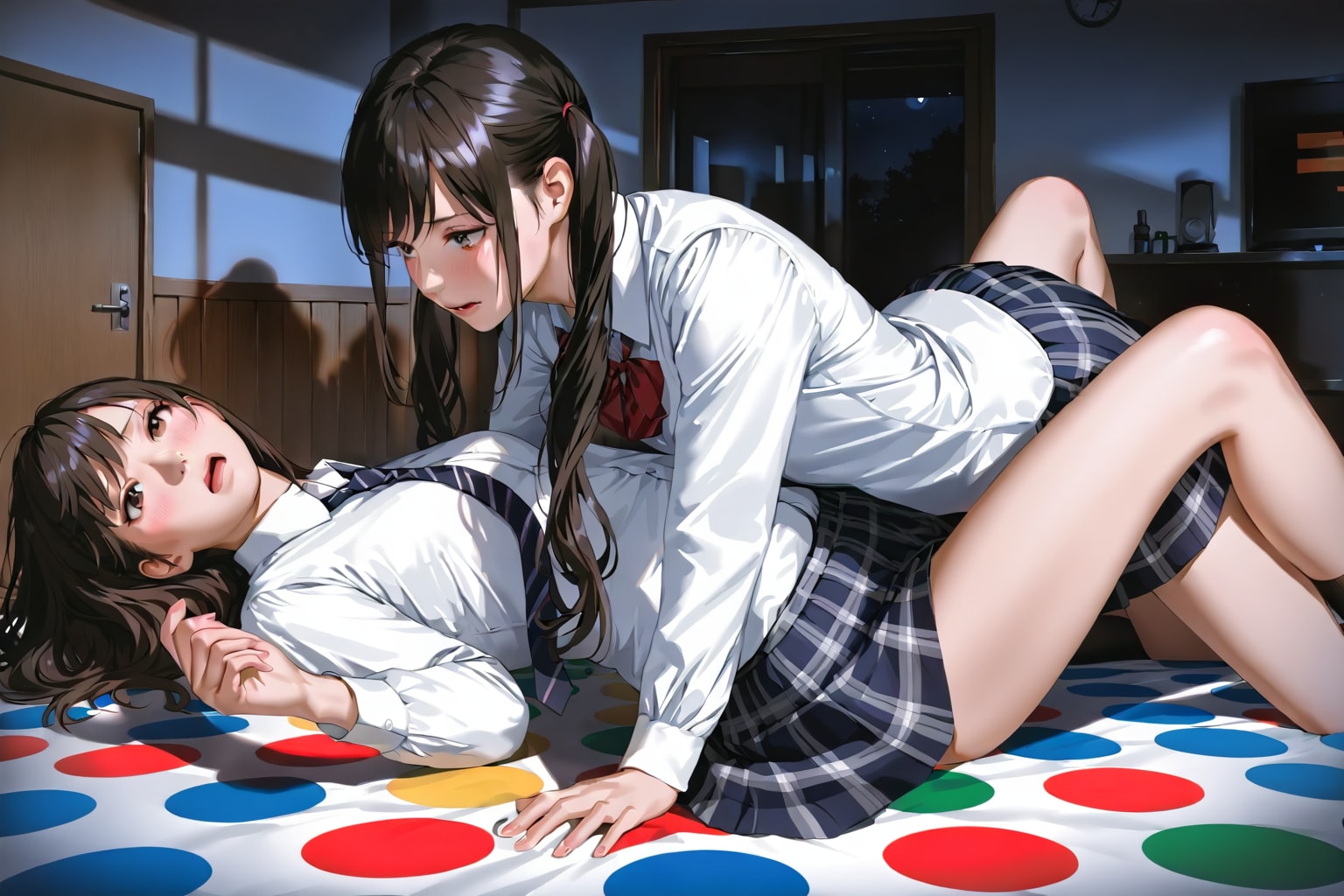 ツイスターゲームの夜