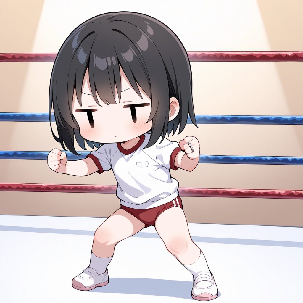 リングに上がってみる