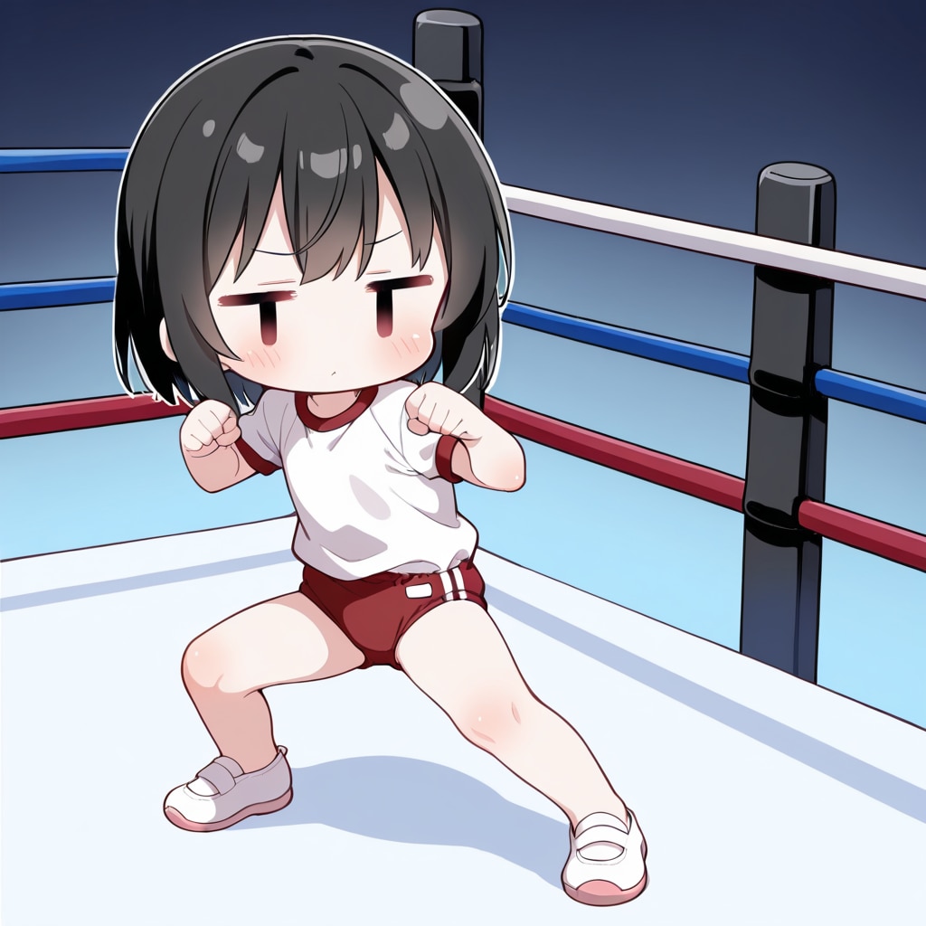 リングに上がってみる