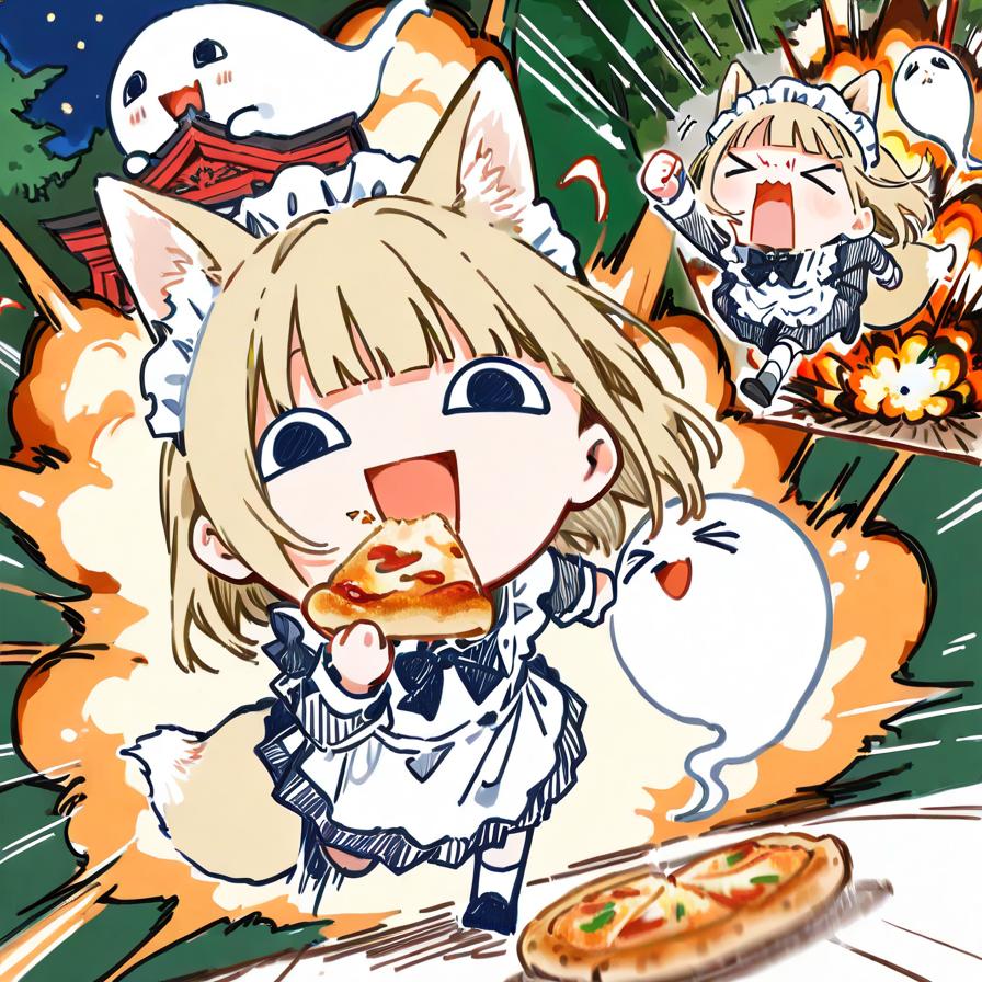 🦊⛩️ジ エンド オブ おピッツァメイド稲荷神社⛩️🦊〜えらいこっちゃは突然に〜 | の人気AIイラスト・グラビア