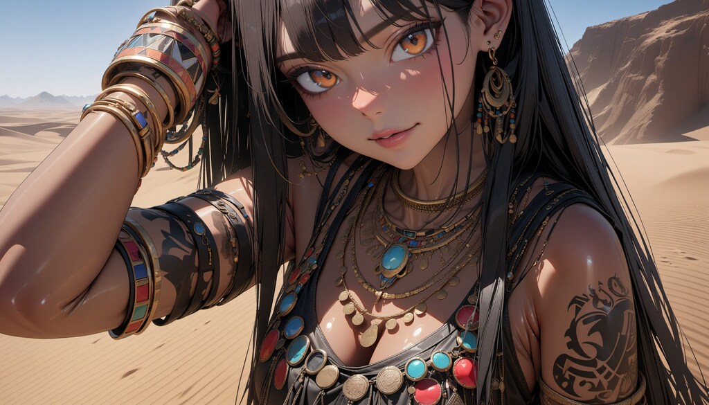 砂漠の女