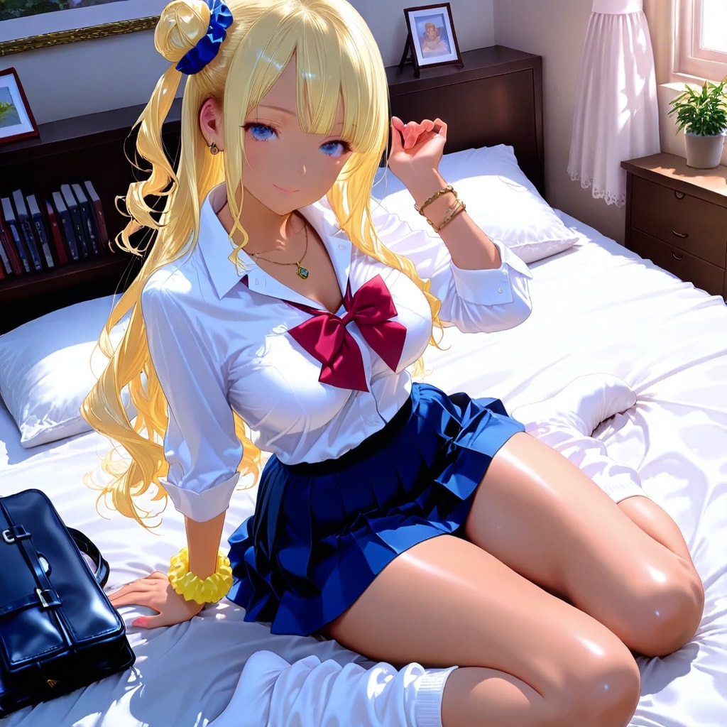 とある朝のギャルちゃん