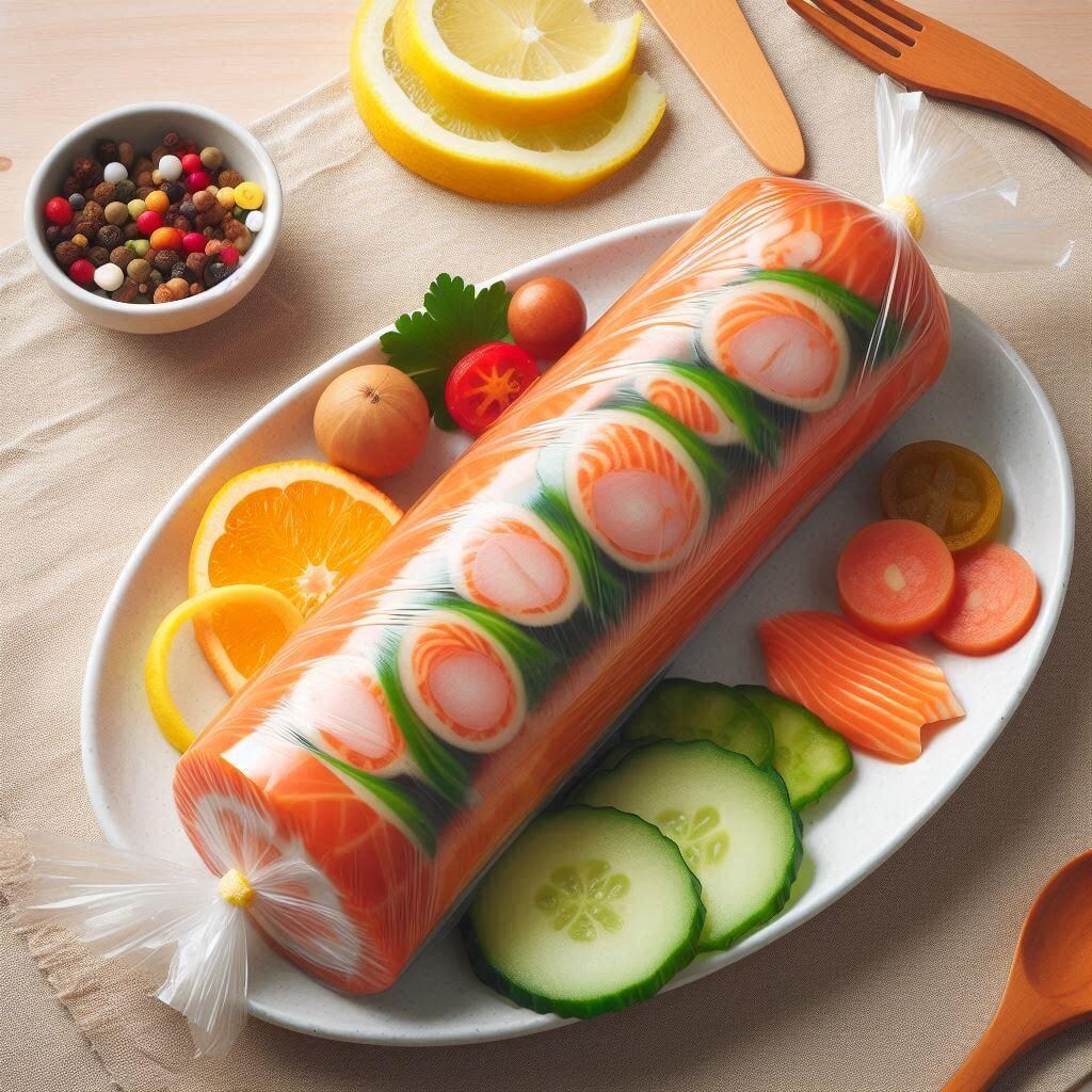 魚肉ソーセージの痕跡