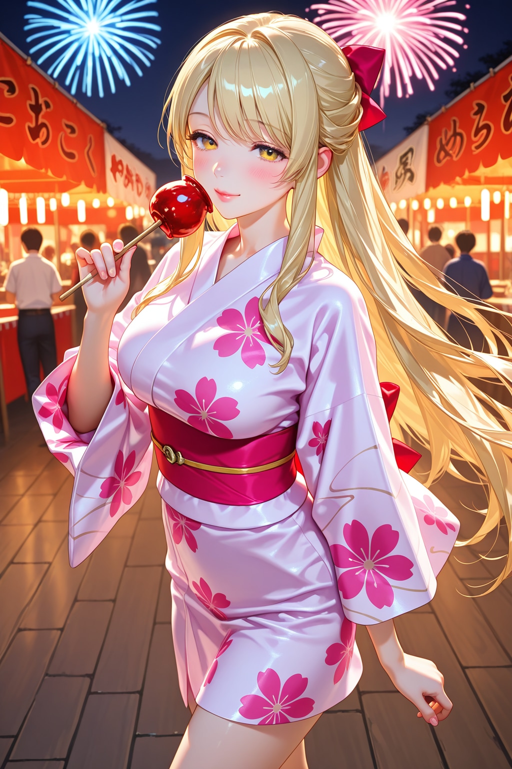 りんご飴好きなの♡
