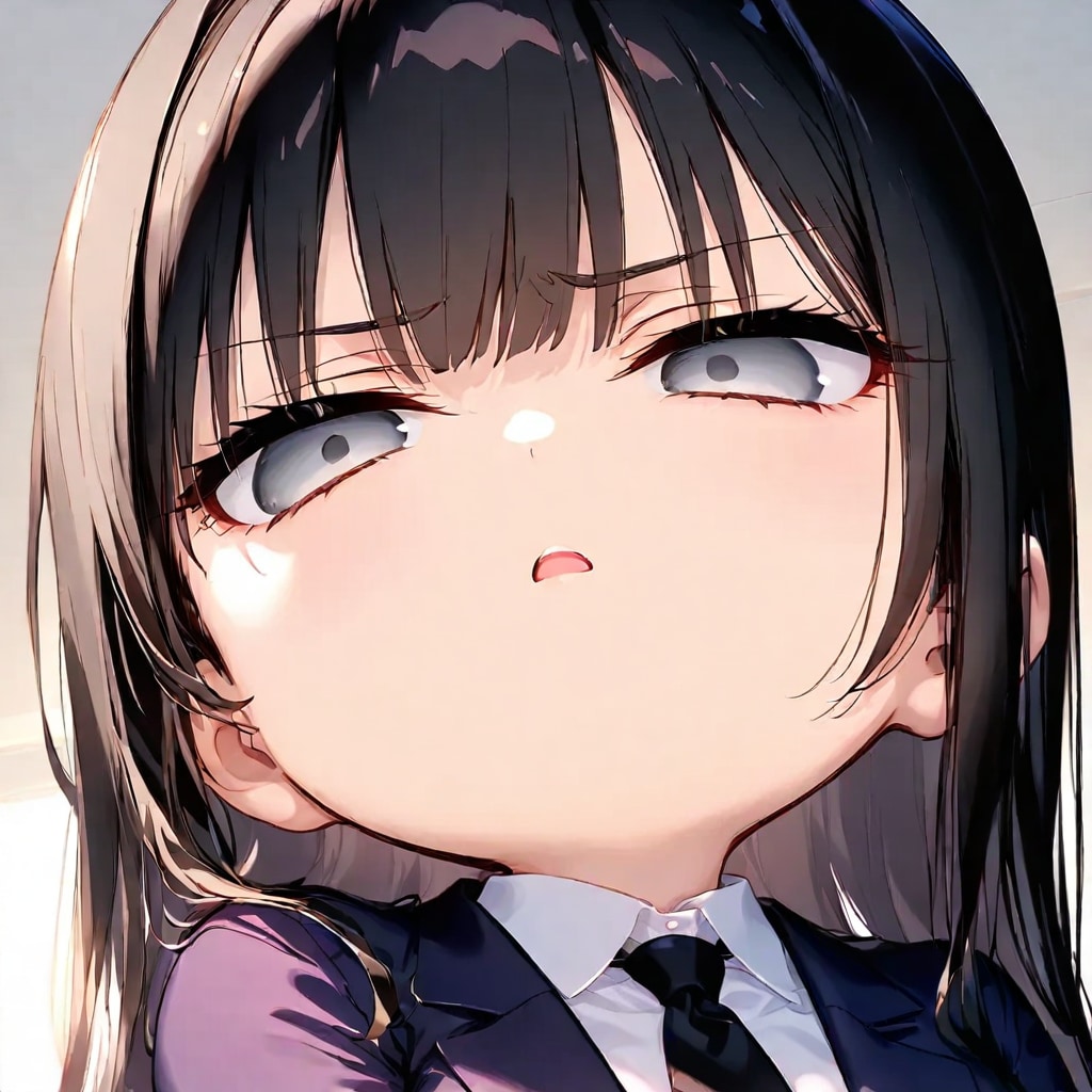 ゴミを見るような目